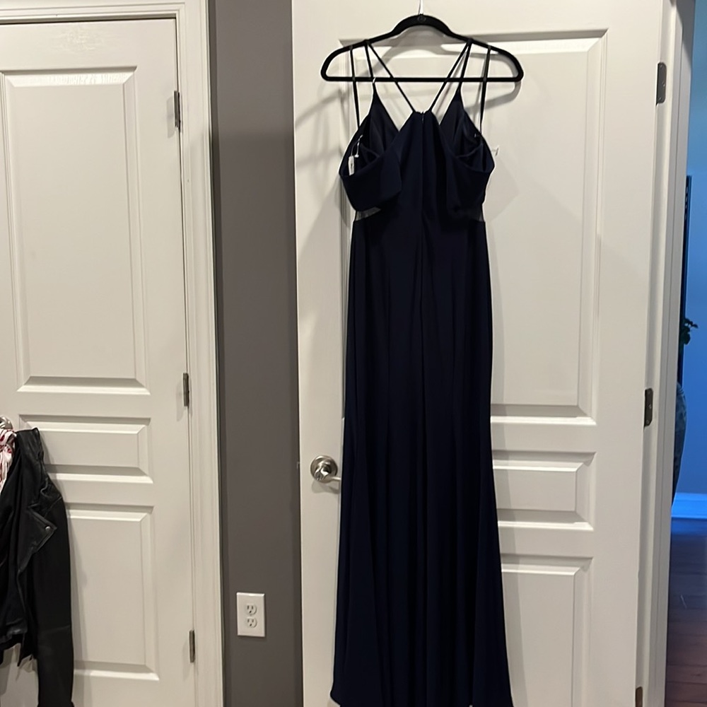 Navy gown - Picture 4 of 5